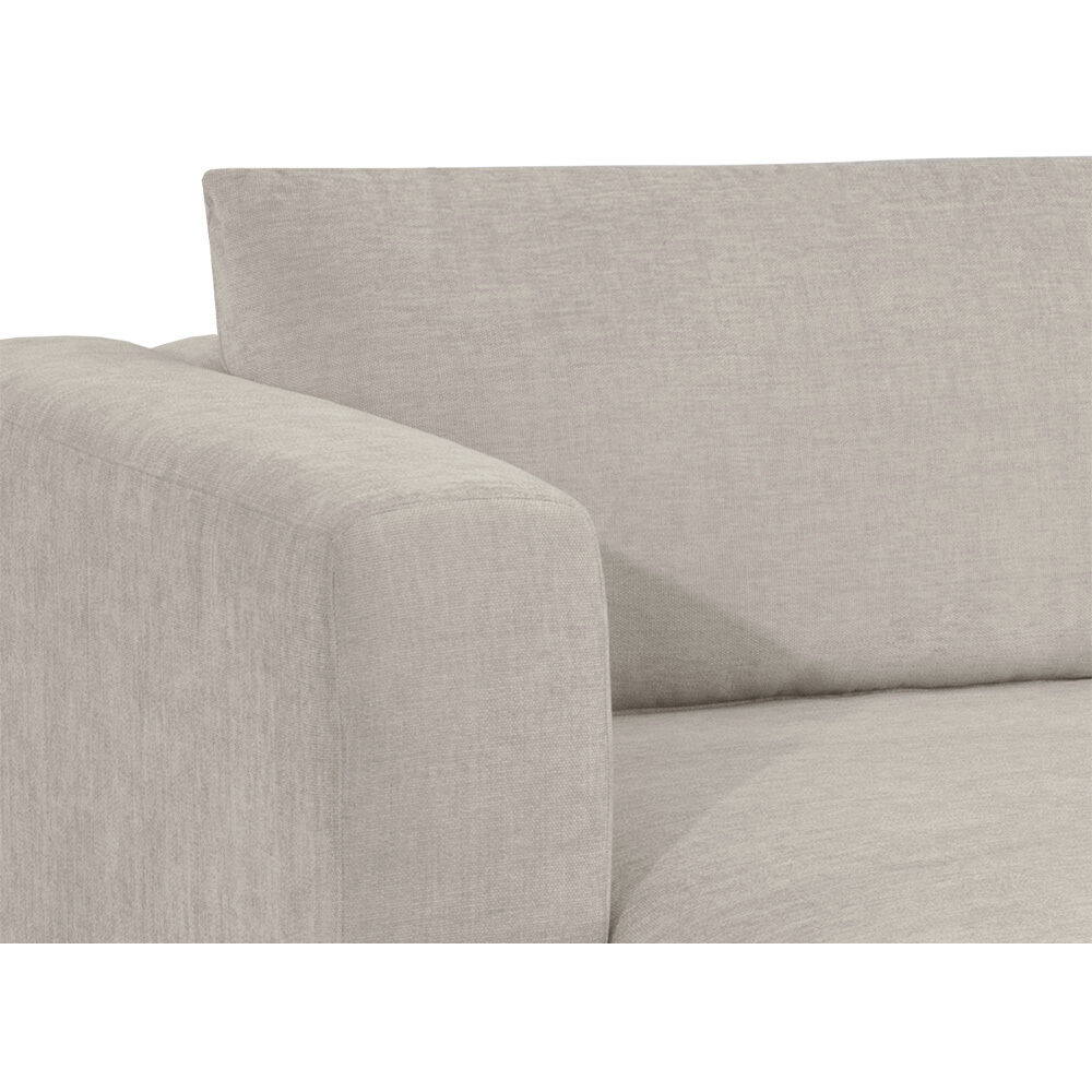 Tecoma Danny Cream Sofa Chaise, LAF